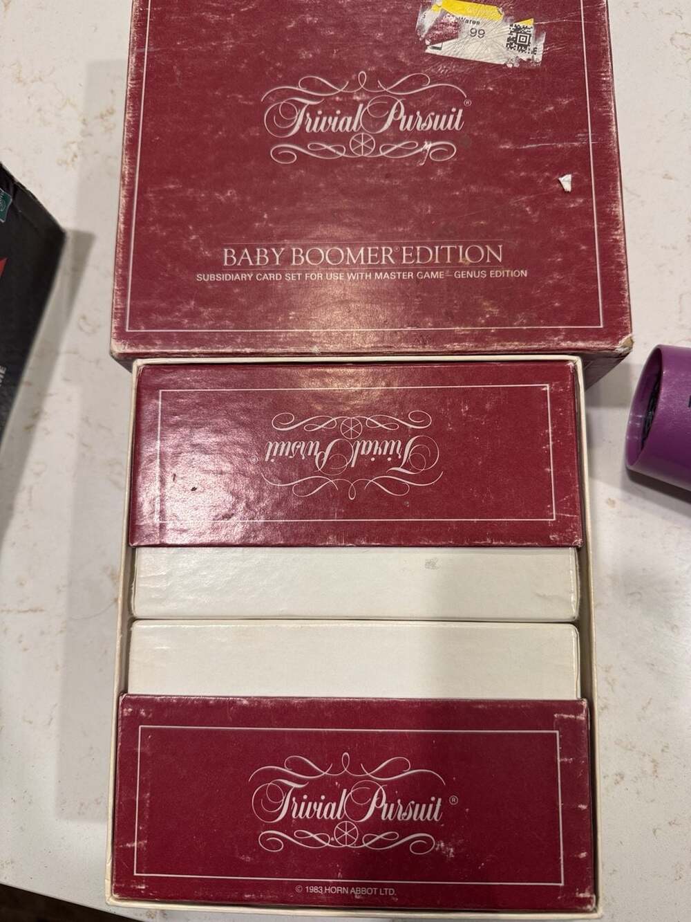 Trivial Pursuit - Baby Boomer Edition - Subsidiary Card Set